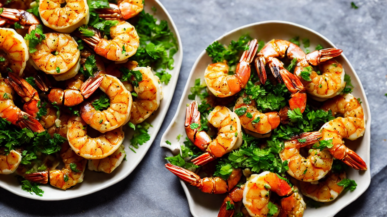 Creamy Garlic Tuscan Shrimp