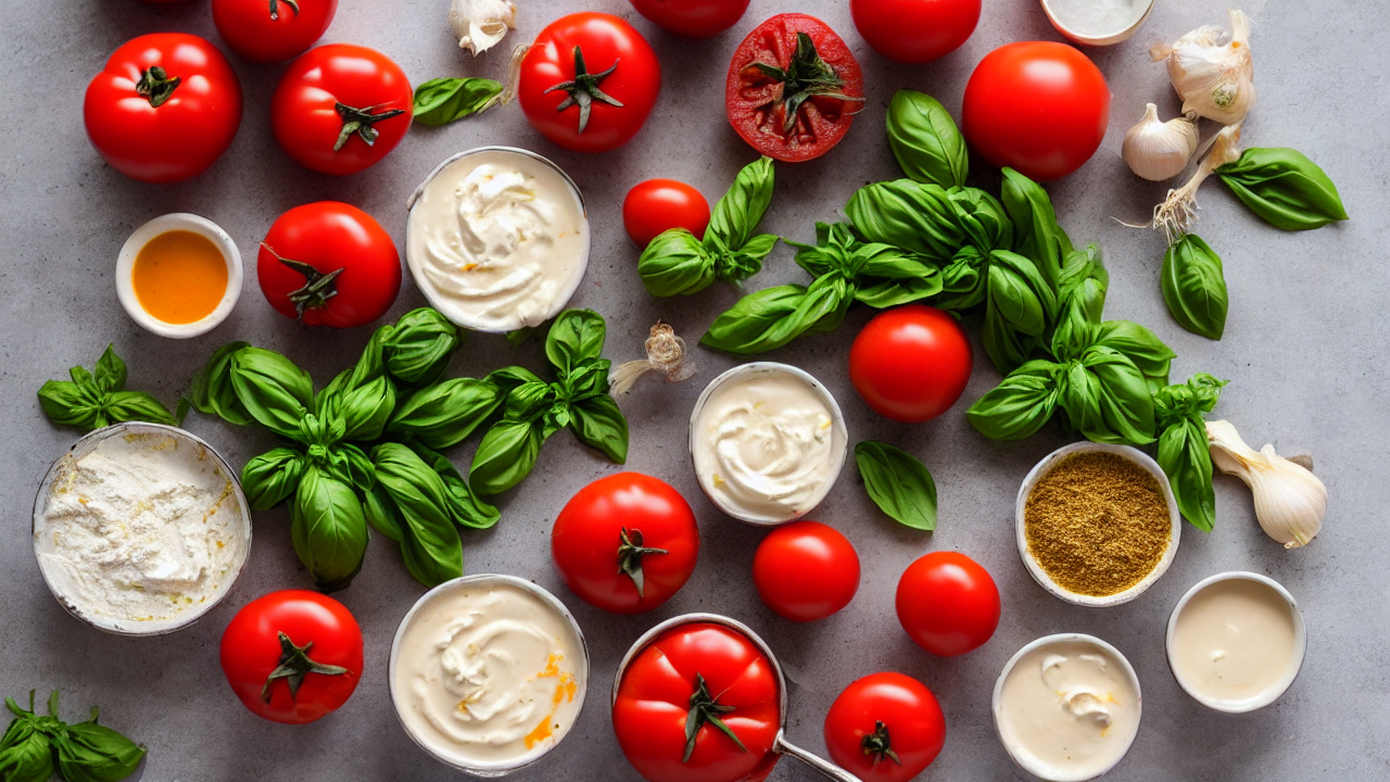 Let's gather our ingredients! You'll need 28 ounces of crushed tomatoes, 1 mediu