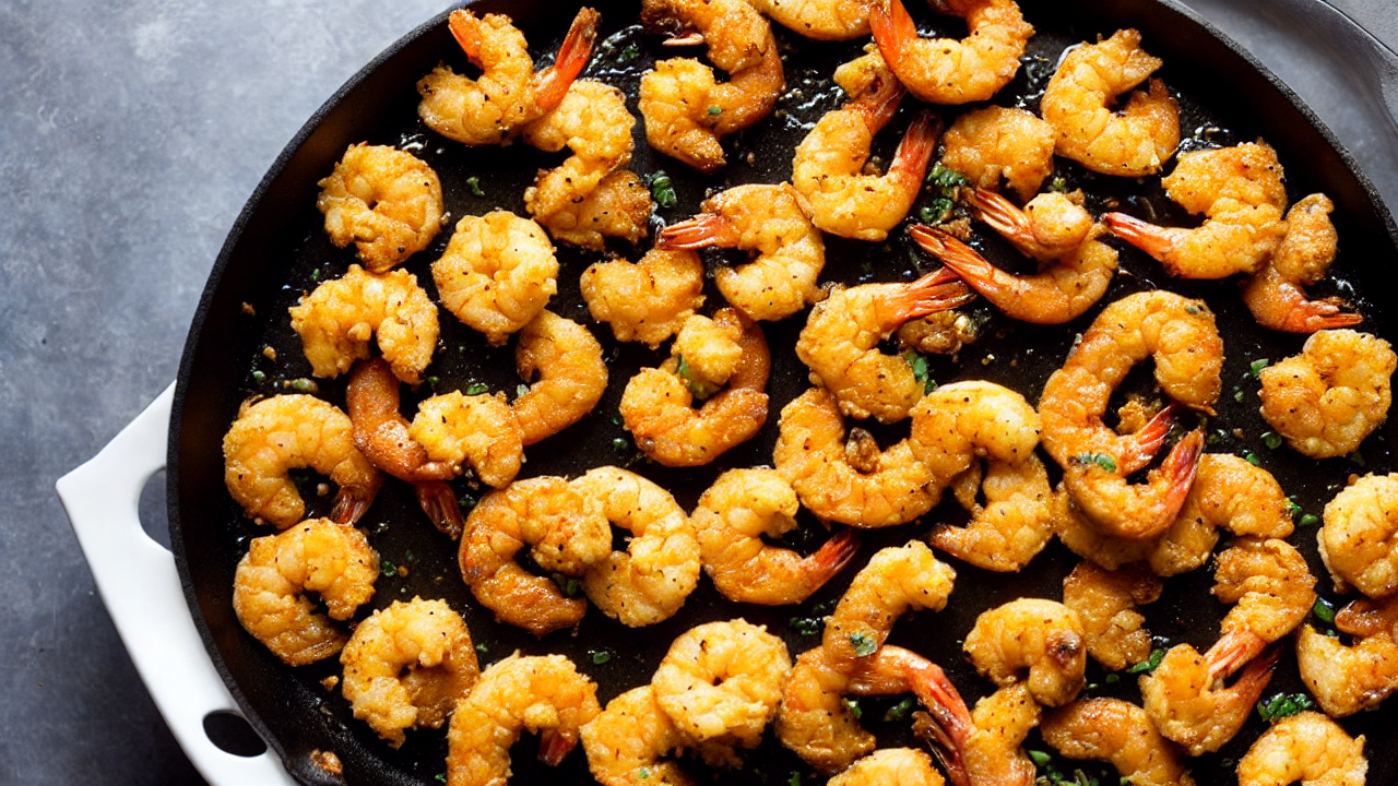 Now, let's heat up 1/4 inch of oil in a large skillet over medium-high heat. Onc