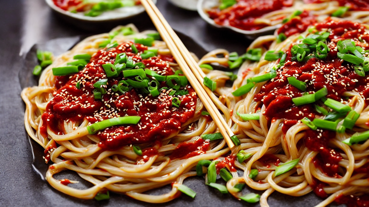 Spicy Korean Fire Noodles Recipe