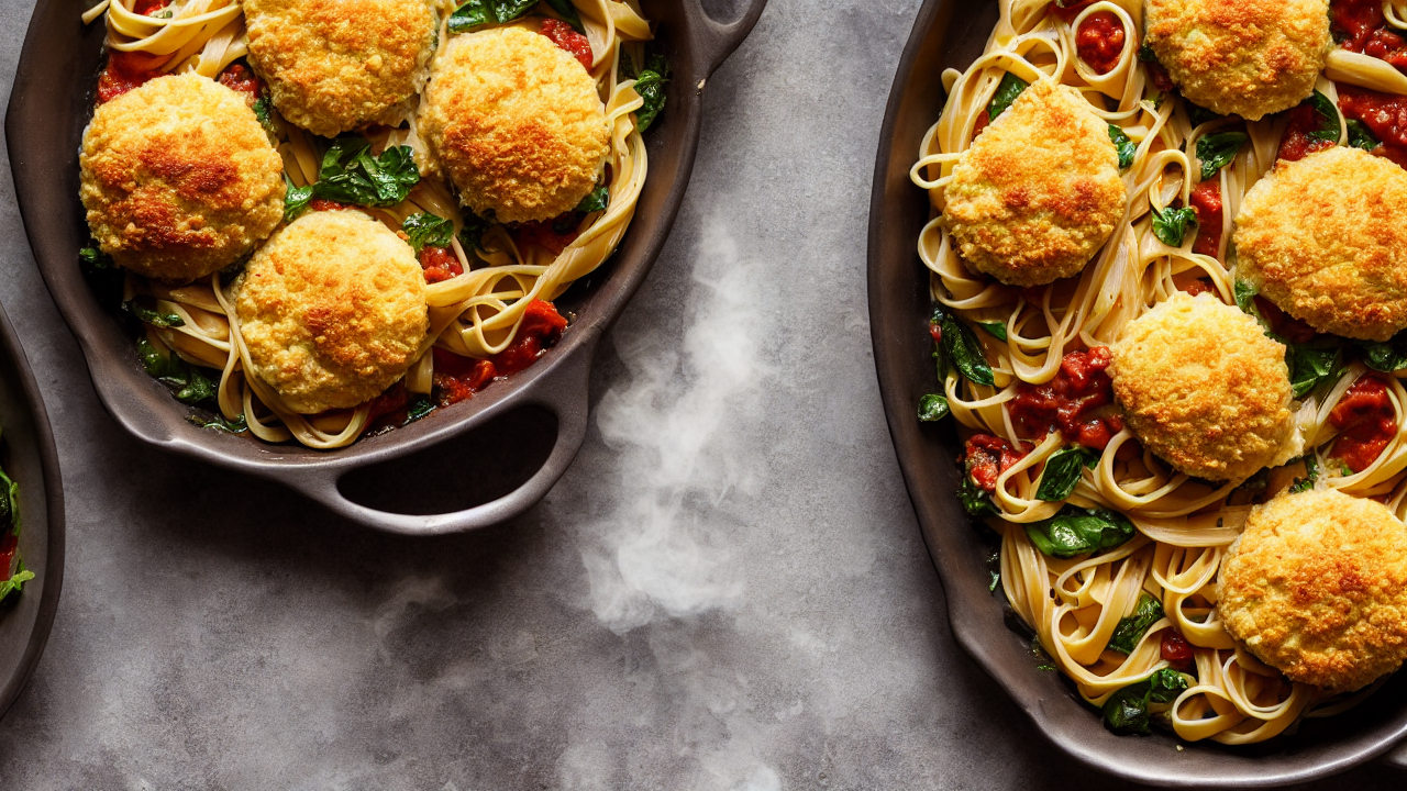 Transfer to a baking dish. Top with Parmesan and chili flakes. Bake at 375°F unt